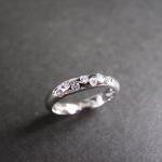 Diamond Wedding Ring In 18k White Gold