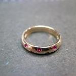 Ruby Ring In 14k Rose Gold