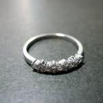 Diamond Wedding Ring in 14K White G..