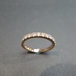 0.54ct Diamond Wedding Ring in 14K ..