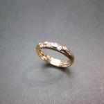 14K Rose Gold Diamond Wedding Ring