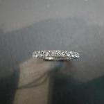 Anniversary Diamond Wedding Ring In 14k White Gold