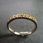Yellow Sapphire Ring in 14K Yellow ..