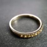 Yellow Sapphire Ring in 14K Yellow ..