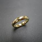 Diamond Wedding Ring In 14k Yellow Gold